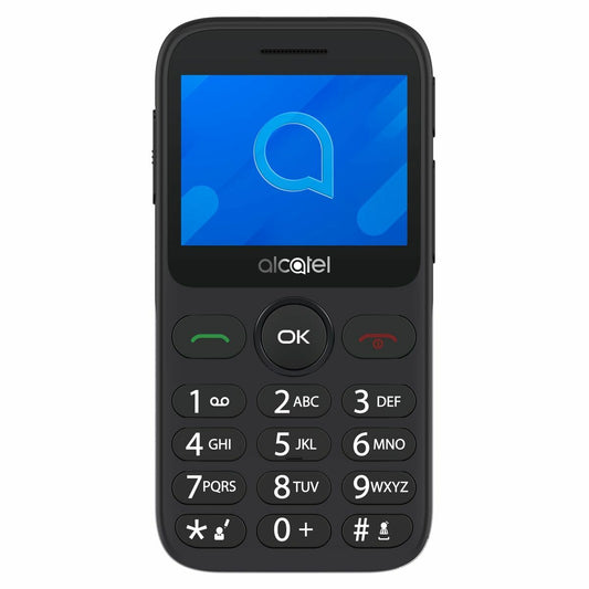 Mobiltelefon Alcatel 2020X 4 mb ram Svart 16 GB RAM Sølv