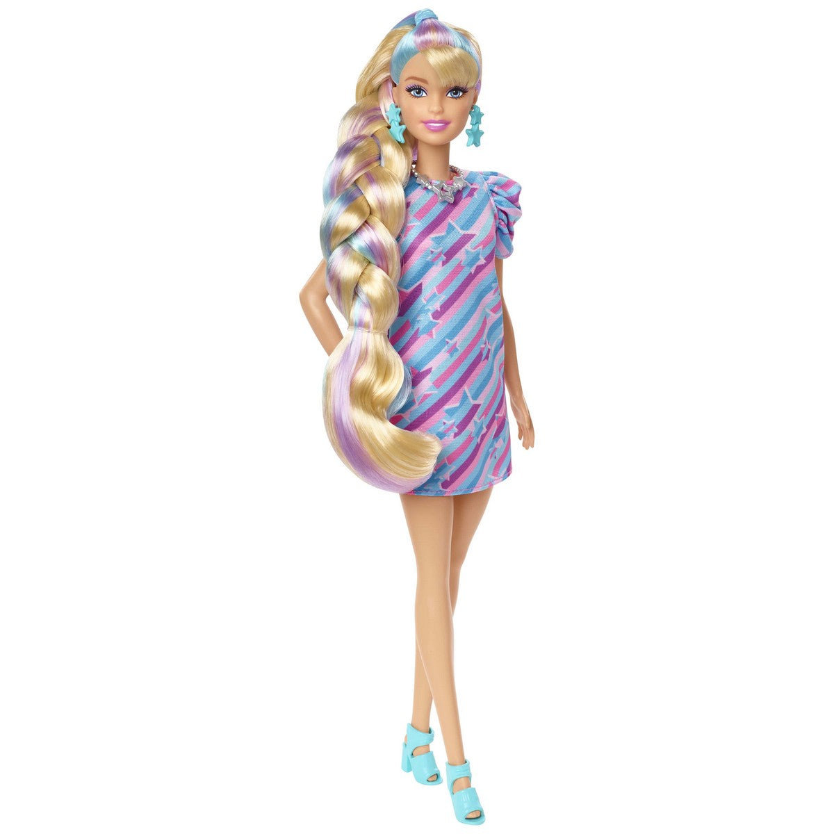 Dukke Barbie Totally Hair 9 Deler