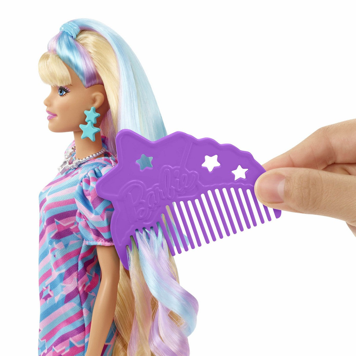 Dukke Barbie Totally Hair 9 Deler
