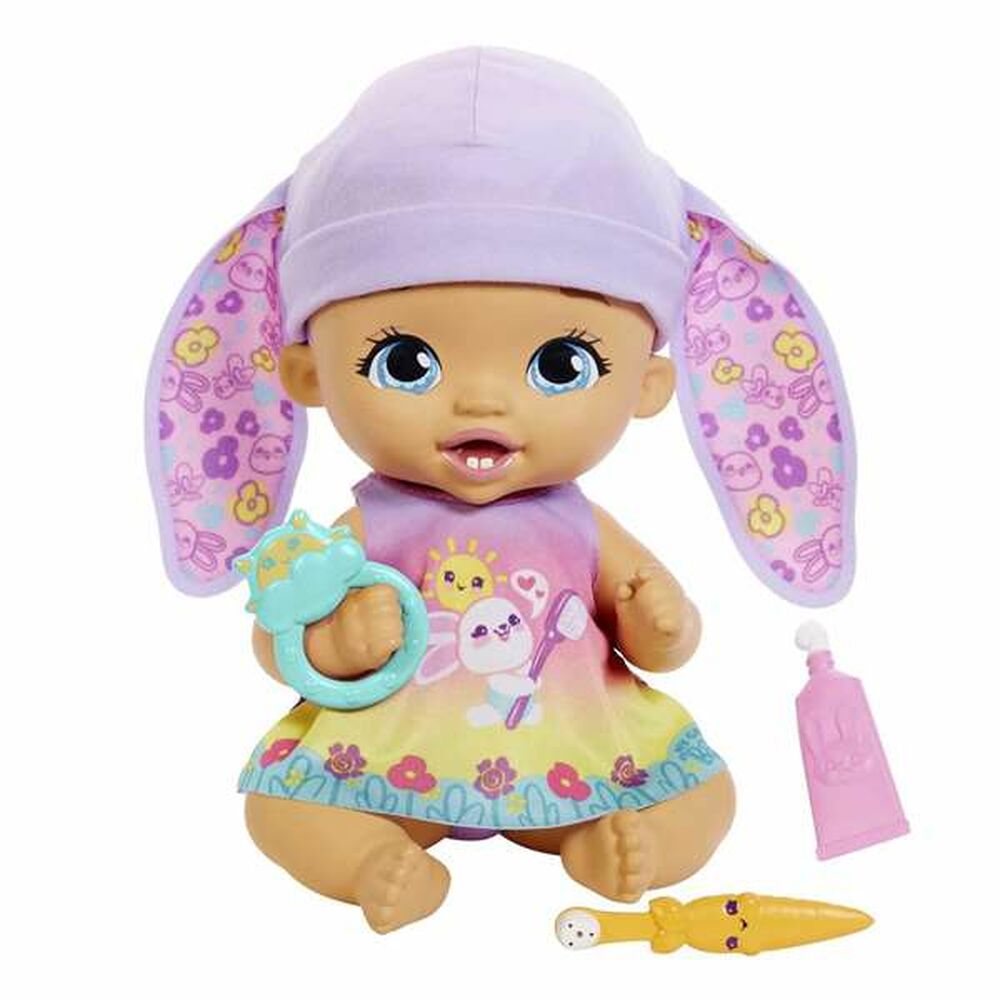 Dukke Mattel My Garden Baby Lavender Clean Teeth Bunny 30 cm