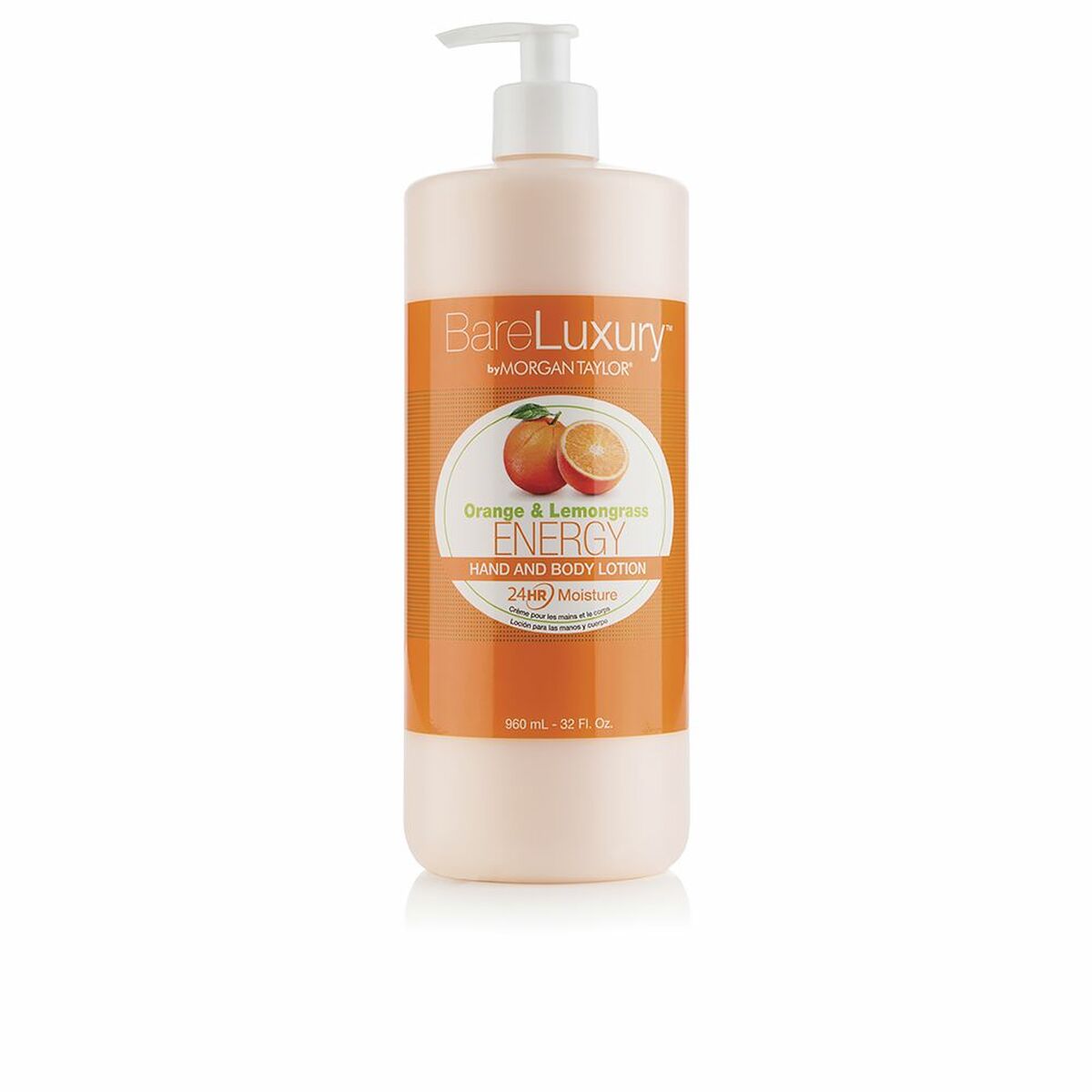 Fuktighetsgivende bodylotion Morgan Taylor Energy Orange & Lemongrass (946 ml)