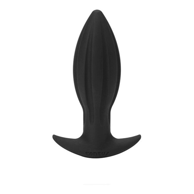 Analplugg Tantus Silikon Konisk Svart (10 cm)
