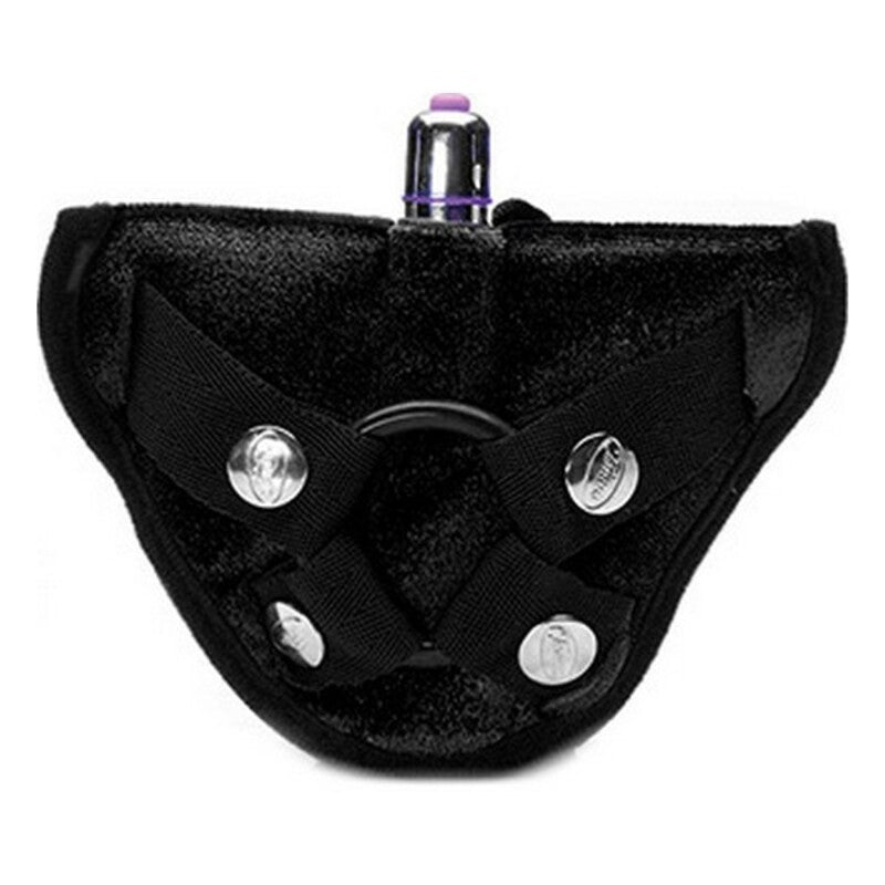 Strap-On Vibrator Tantus Svart (3 pcs)