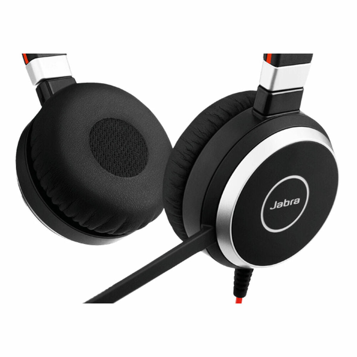 Hodetelefoner med Mikrofon Jabra 6399-823-189 Svart