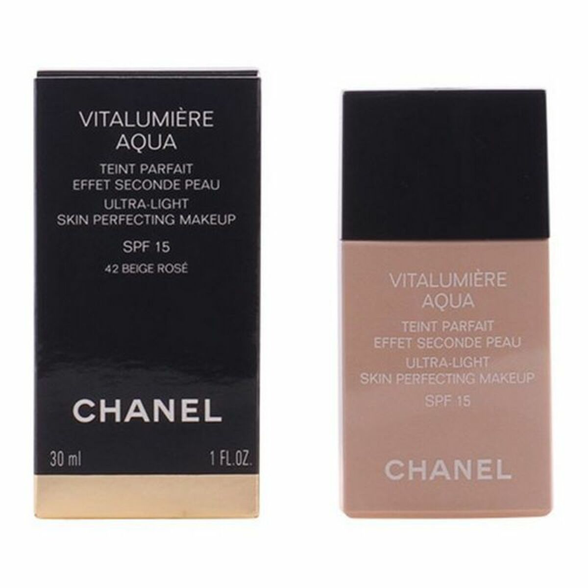 Flytende Sminke-base Vitalumière Aqua Chanel