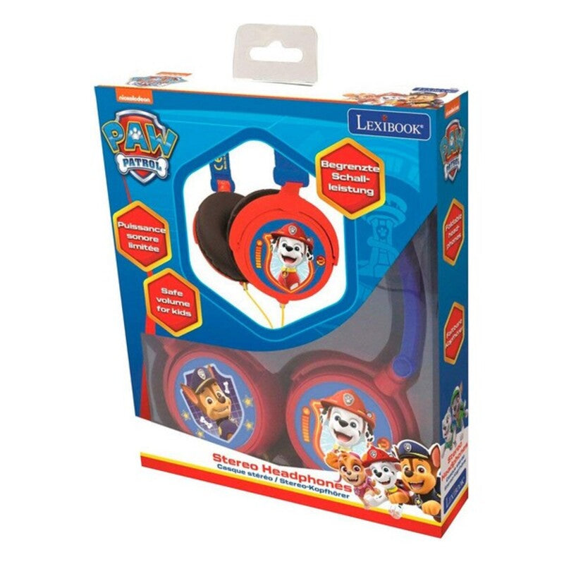 Sammenleggbare hodetelefoner Paw Patrol Lexibook