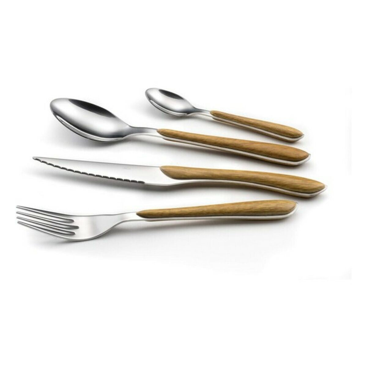 Bestikksett Amefa Eclat Tre Metall Rustfritt stål (24 pcs)