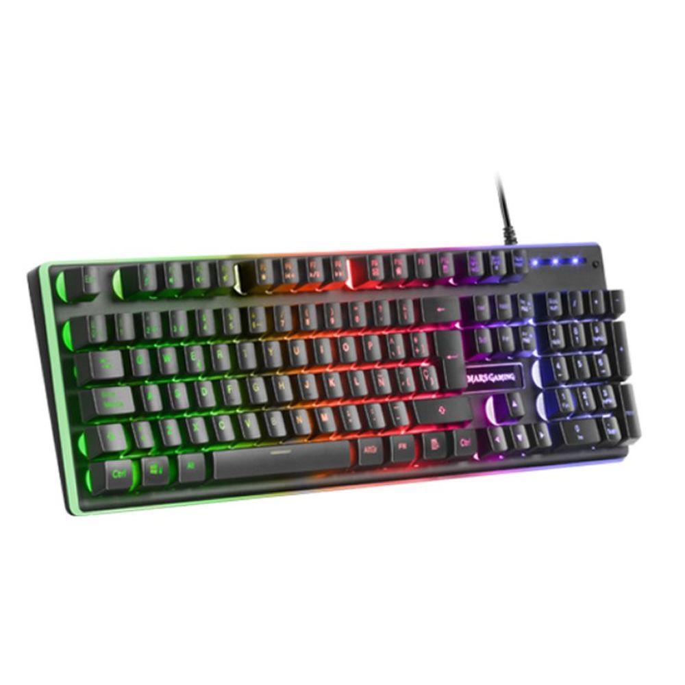 Tastatur med Gamingmus Mars Gaming MCPX Portuguese