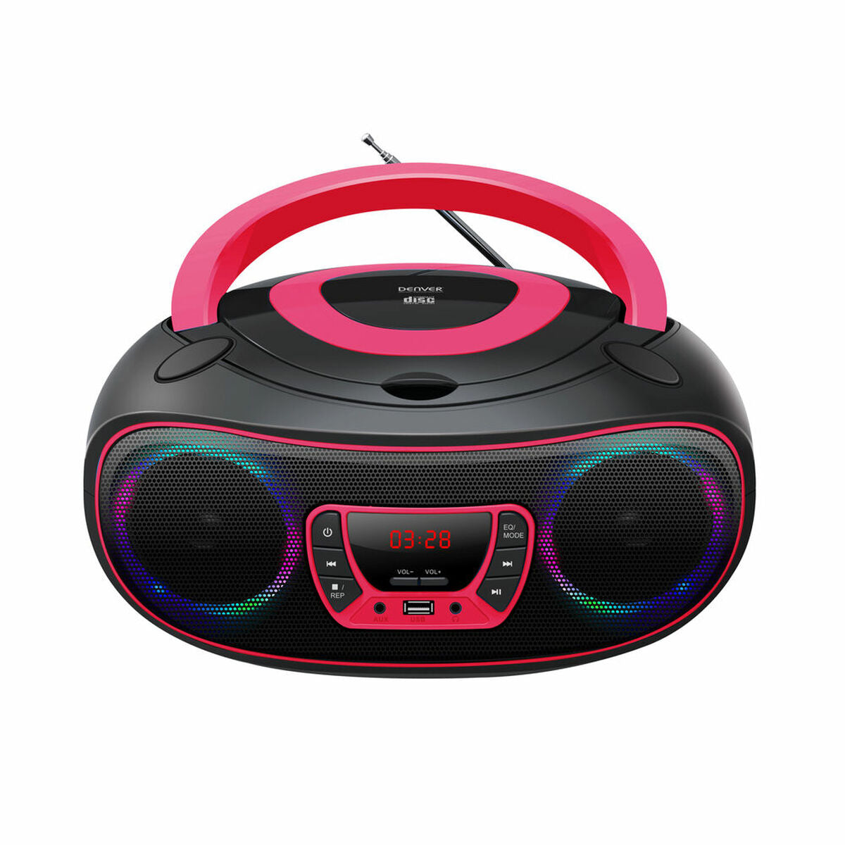 Radiokassett Denver Electronics TCL-212 LED