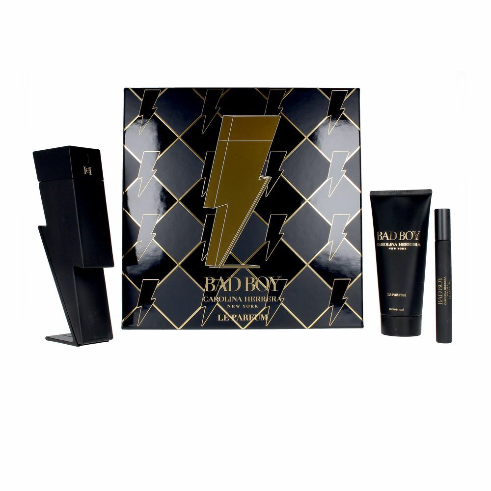 Sett herre parfyme Carolina Herrera Bad Boy (3 pcs)