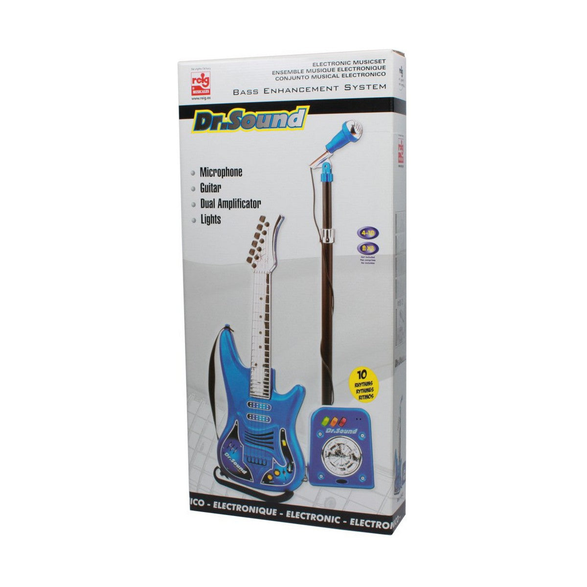Babygitar Reig Mikrofon Blå