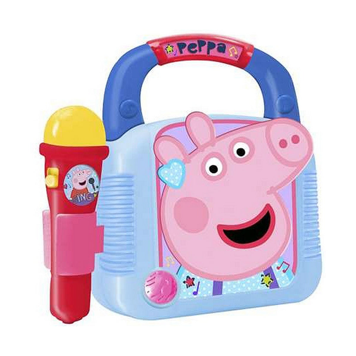 Musikalsk leke Peppa Pig 22 x 23 x 7 cm MP3 Mikrofon