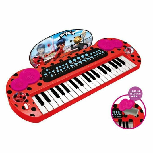 Elektrisk Piano Lady Bug Rød