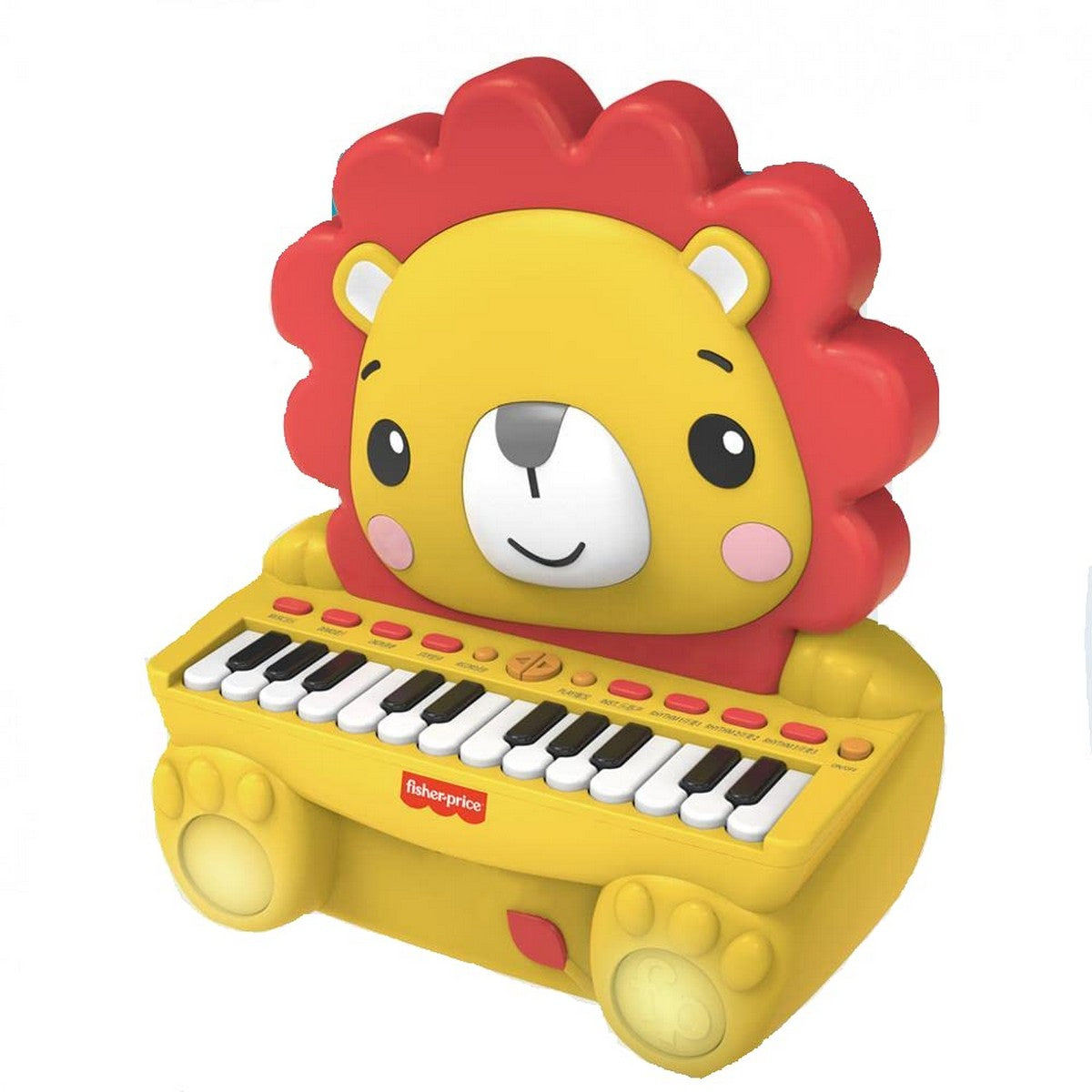 Musikalsk leke Fisher Price Løve Elektrisk Piano