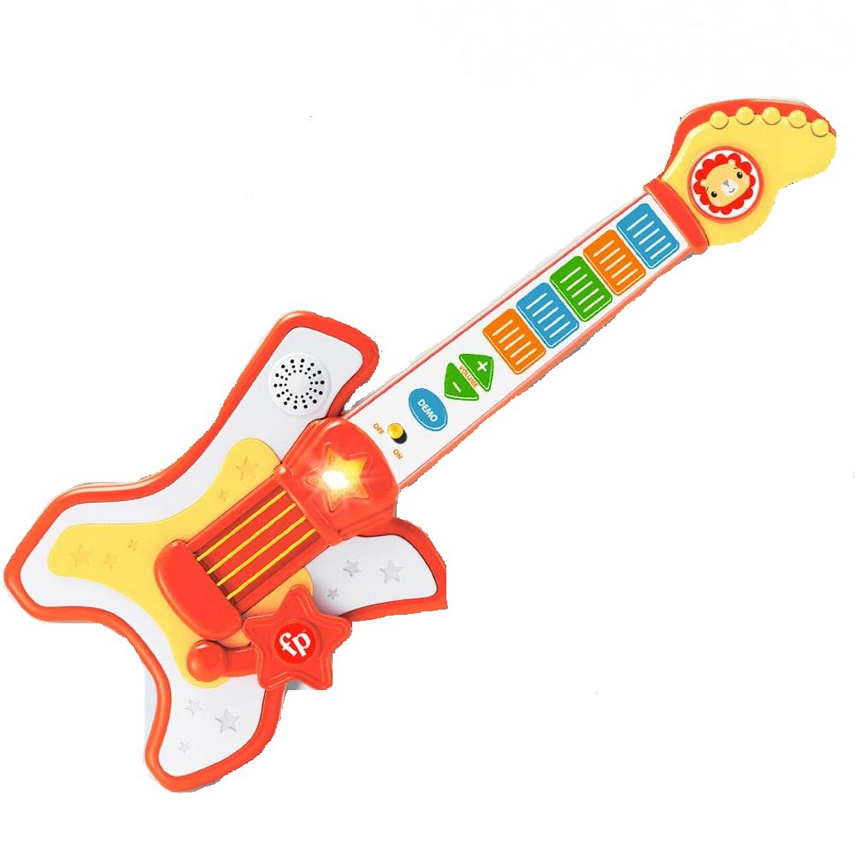 Musikalsk leke Fisher Price Løve Babygitar