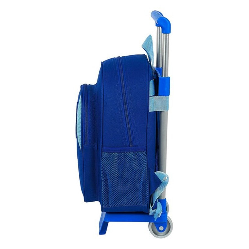 Skoleryggsekk med Hjul 705 Real Zaragoza (27 x 10 x 67 cm)