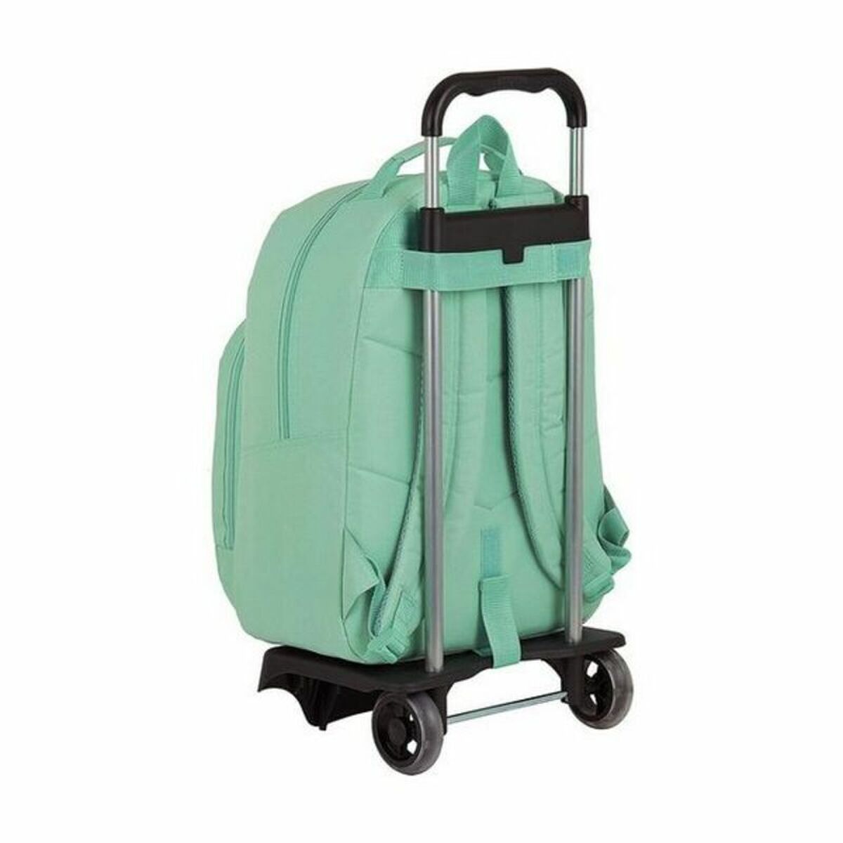 Skoleryggsekk med Hjul 905 BlackFit8 M313G Turkis (32 x 42 x 15 cm)