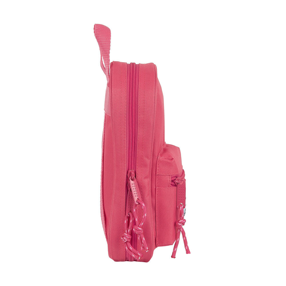Ryggsekk pennal BlackFit8 Rosa (33 Deler)