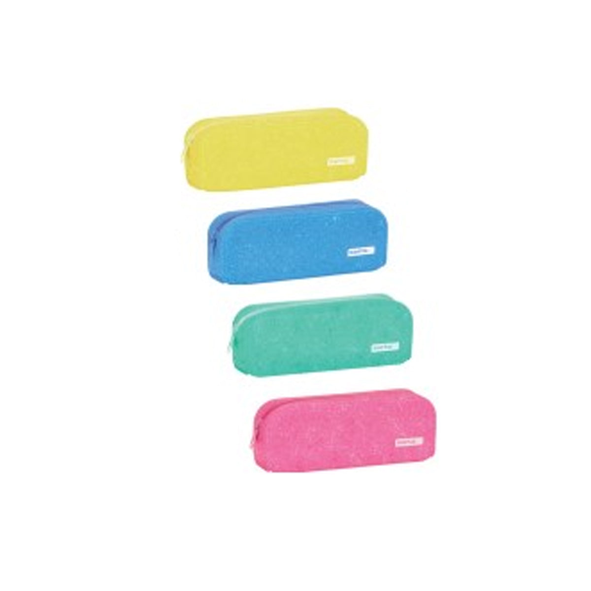 Flerbruksveske Safta Glitter Kvadrat Forskjellige farger (8 Deler)