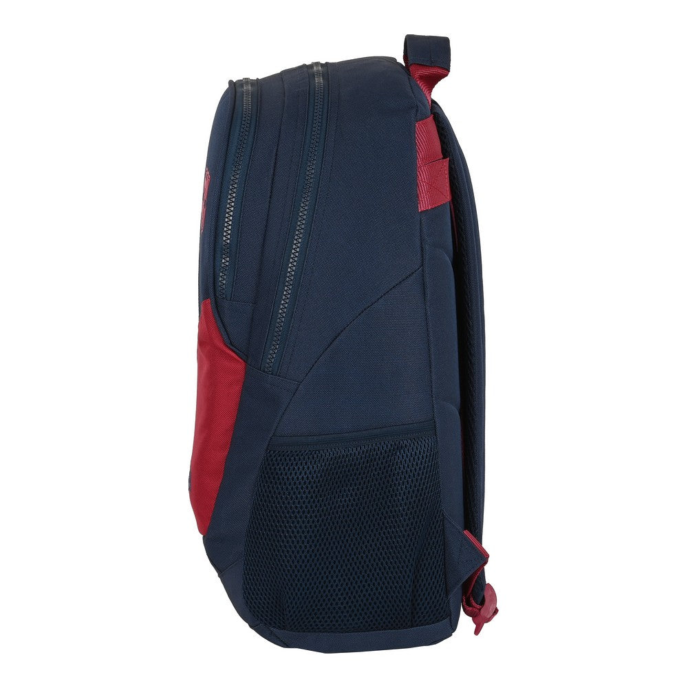 Skolebag F.C. Barcelona Blå Rødbrun (32 x 44 x 16 cm)