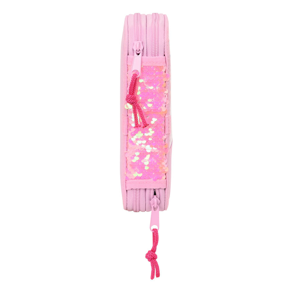 Dobbelt pennal Na!Na!Na! Surprise Sparkles Rosa (28 pcs)