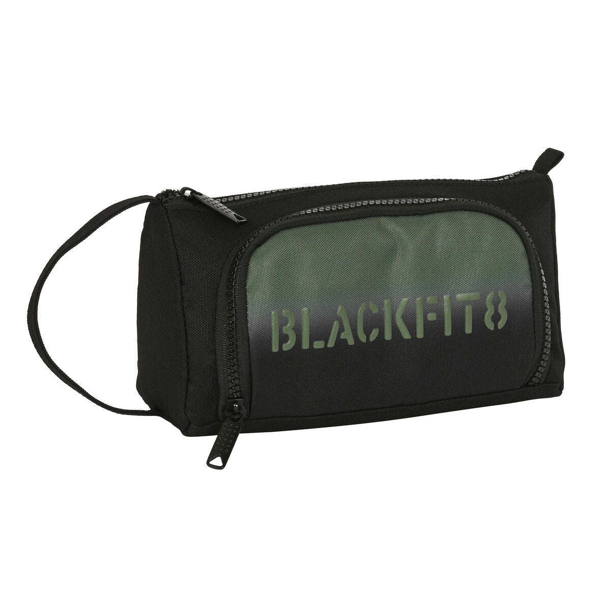 Pennal med tilbehør BlackFit8 Gradient Svart Militærgrønn (32 Deler)