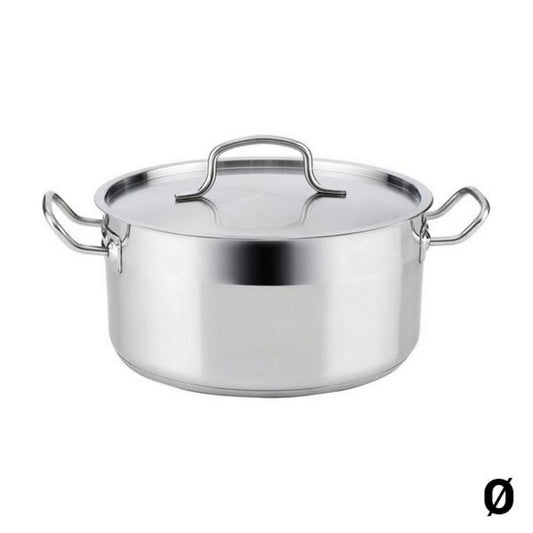 Gryte med lokk Quid Azzero Rustfritt stål
