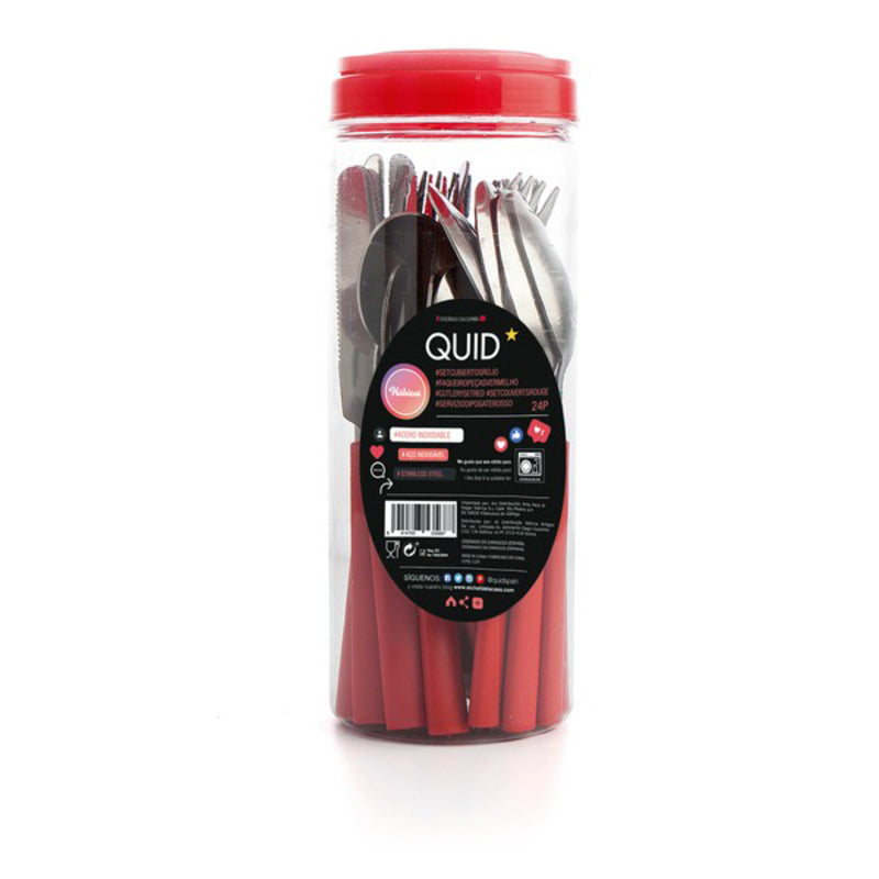 Bestikksett Quid Habitat (24 pcs) Rustfritt stål
