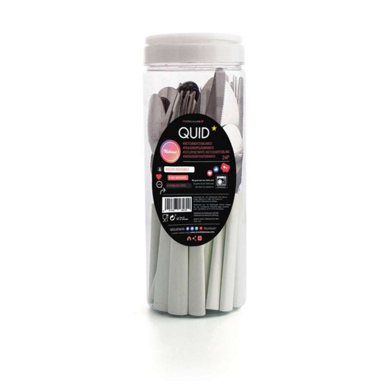 Bestikksett Quid Habitat (24 pcs) Rustfritt stål