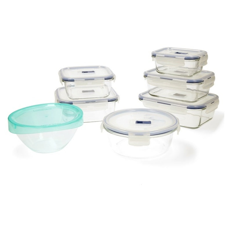 Sett med matbokser Luminarc Pure Box Active (7 pcs) Krystall (7 pcs)