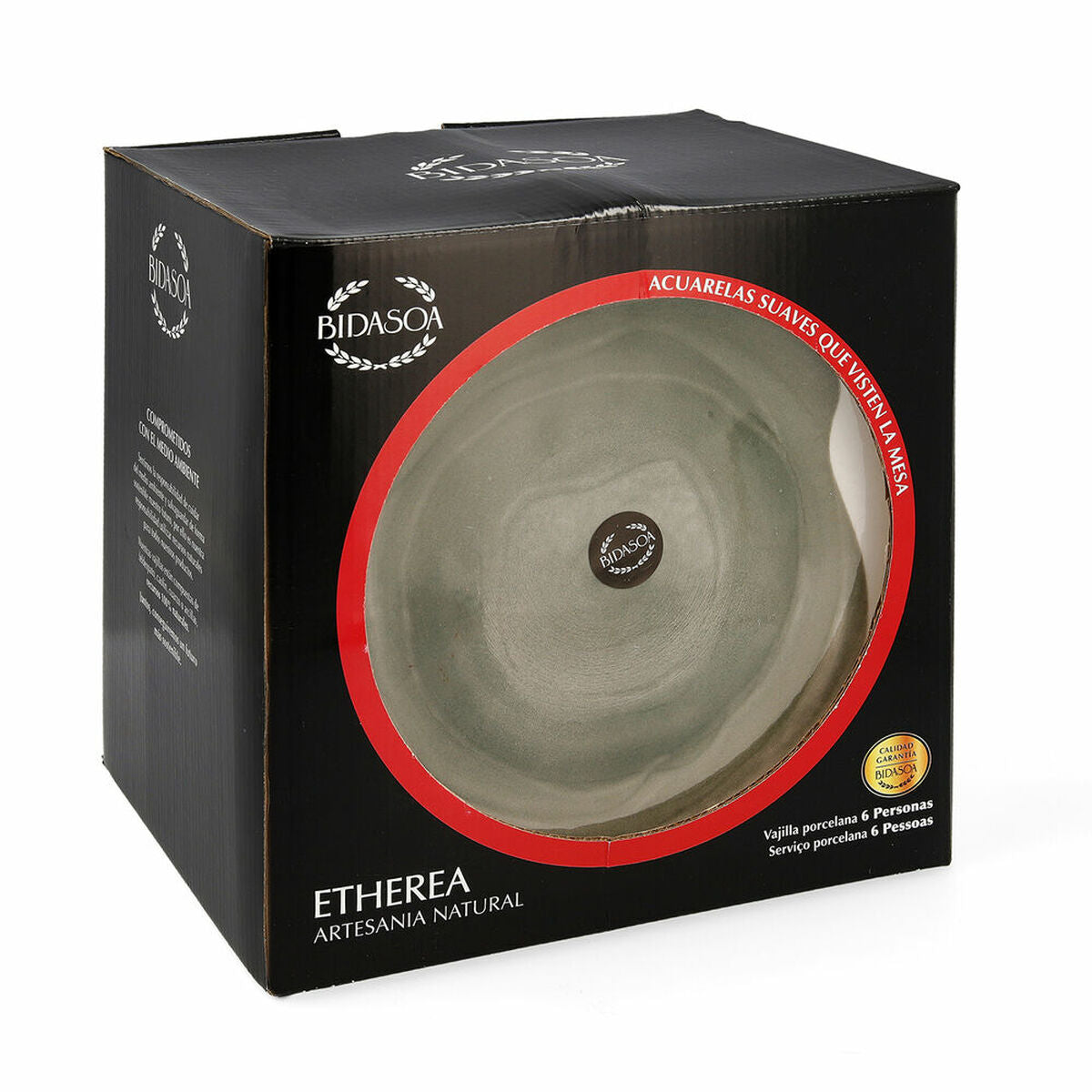 Bordservise Bidasoa Etherea Porselen Grønn (18 Deler)