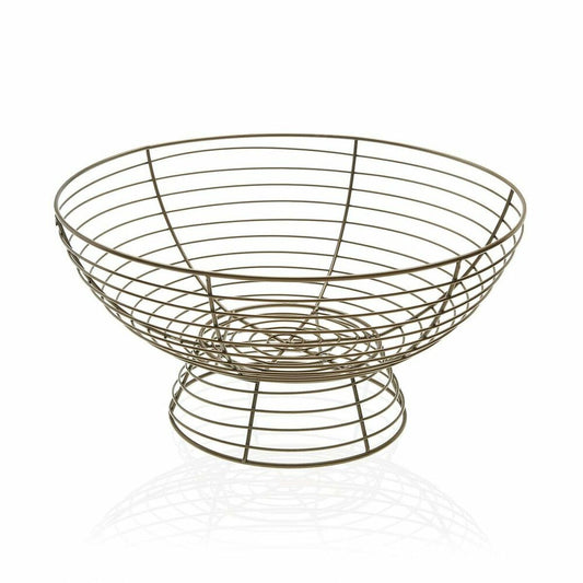 Fruktbolle Versa Metall Stål (33 x 17 cm)