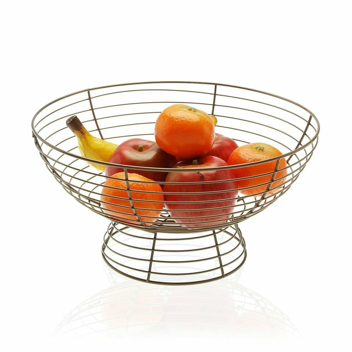 Fruktbolle Versa Metall Stål (33 x 17 cm)