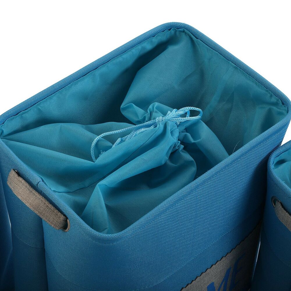 Basketballsett Versa Home Blå Tekstil (30 x 40 x 45 cm) (6 Deler)