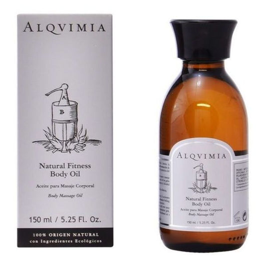 Massasjeolje Natural Fitness Body Oil Alqvimia (150 ml)