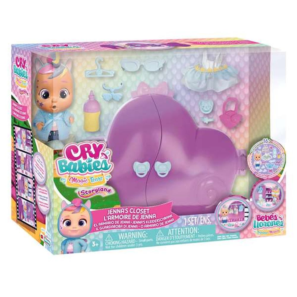 Babydukke med Tilbehør Cry Babies Magic Tears