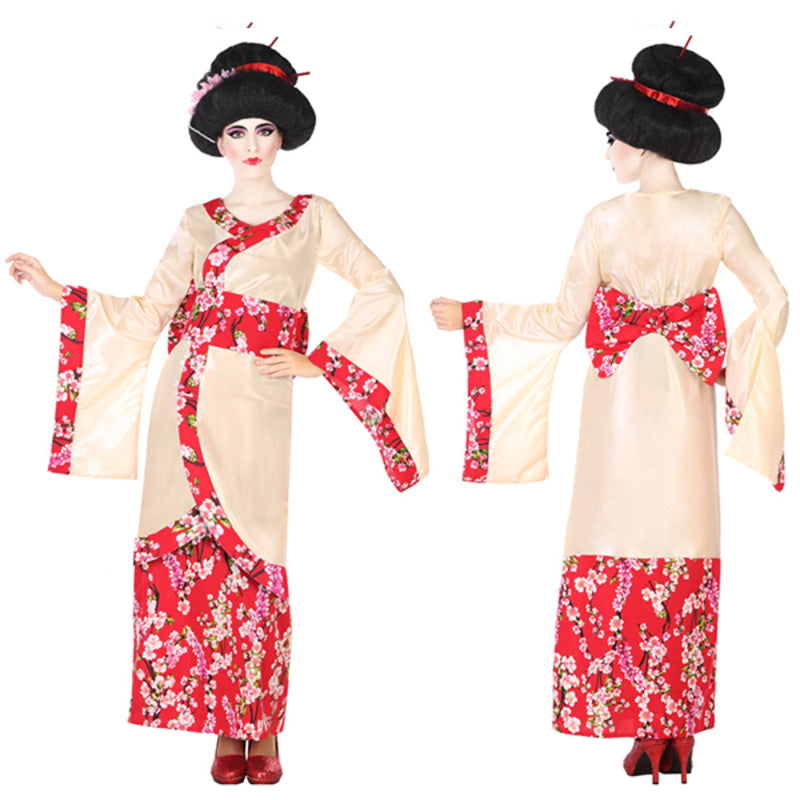 Kostyme voksne Rosa (2 pcs) Geisha