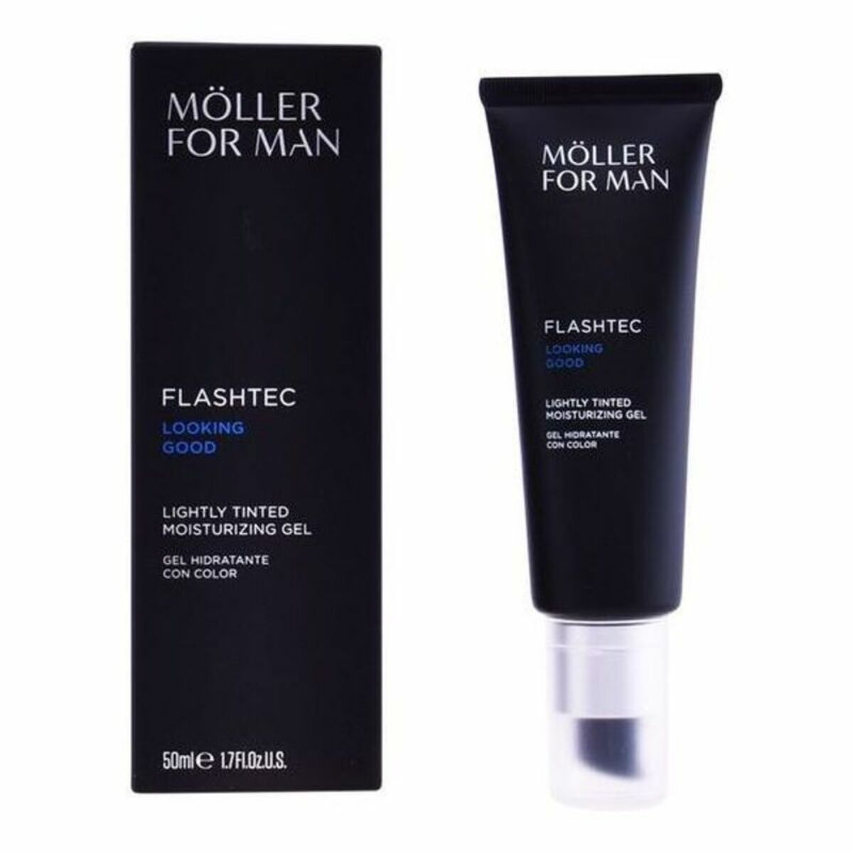Fuktighetsgivende gel Flashtec Lightly Tinted Anne Möller For Man (50 ml)