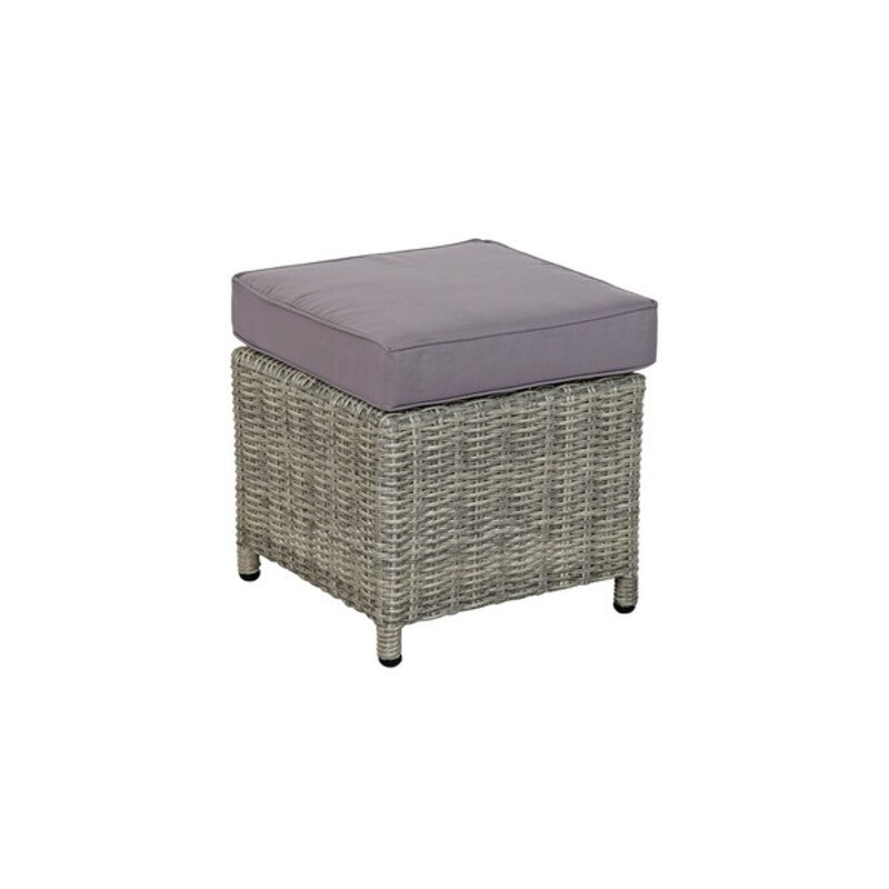 Sofa og bordsett DKD Home Decor MB-166669 Supergirl Krystall Polyester syntetisk rotting Stål (267 x 204 x 90 cm) (4 pcs)