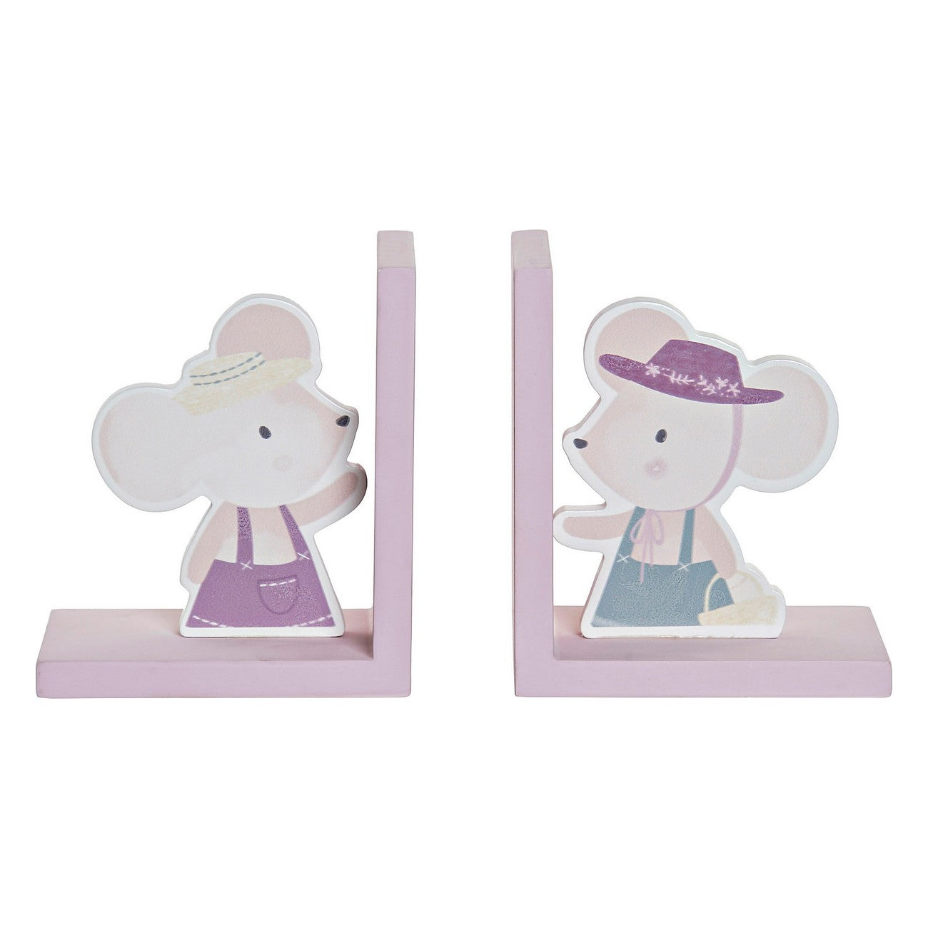 Kirjatuki DKD Home Decor Tre MDF (2 pcs) (12.5 x 9.5 x 14.5 cm)