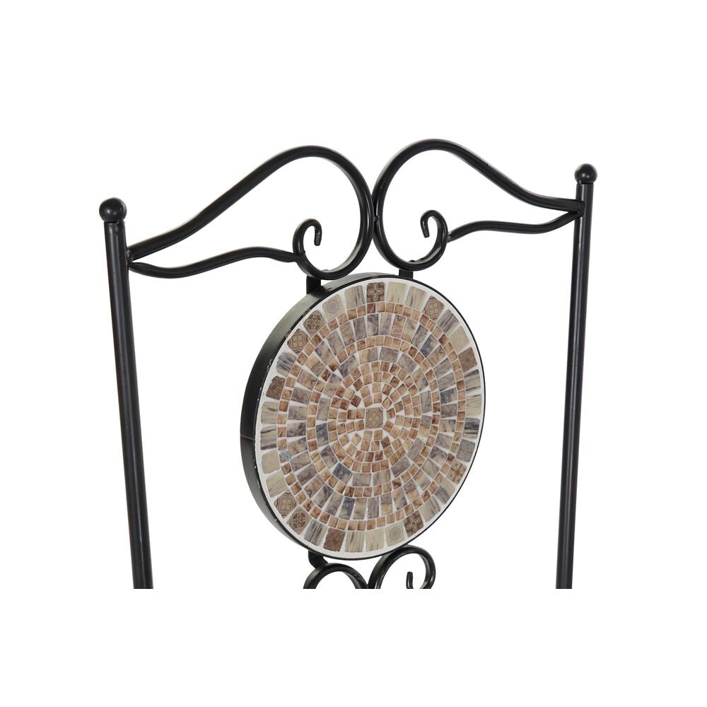 Puutarhatuoli DKD Home Decor Keramikk Svart Smijern (42 x 50 x 90 cm)