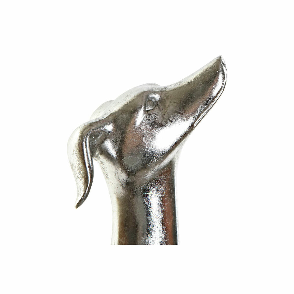 Dekorativ Figur DKD Home Decor 14,5 x 16 x 68 cm Sølv Hund