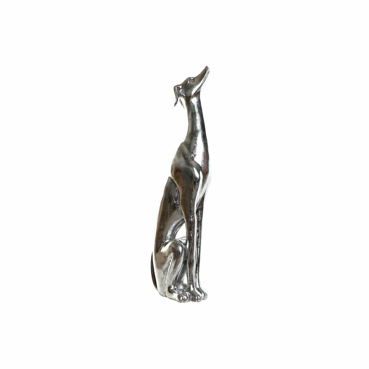 Dekorativ Figur DKD Home Decor 14,5 x 16 x 68 cm Sølv Hund