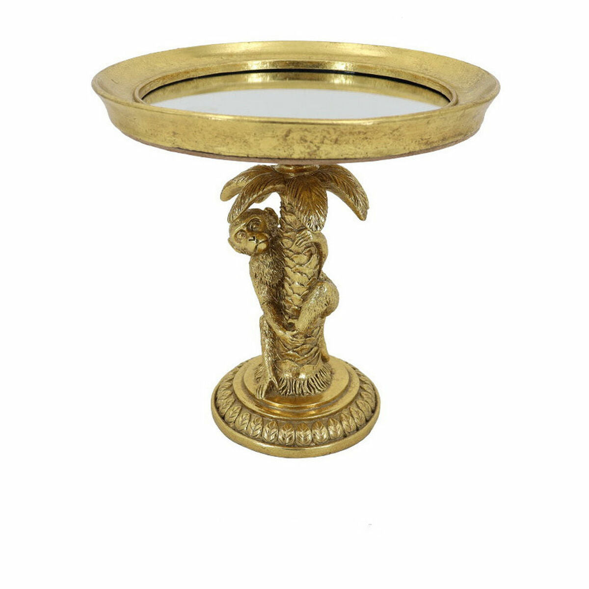 Brett DKD Home Decor Speil Gyllen Harpiks (21.5 x 21.54 x 21.7 cm)