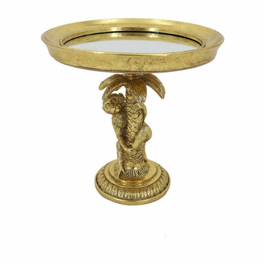 Brett DKD Home Decor Speil Gyllen Harpiks (21.5 x 21.54 x 21.7 cm)