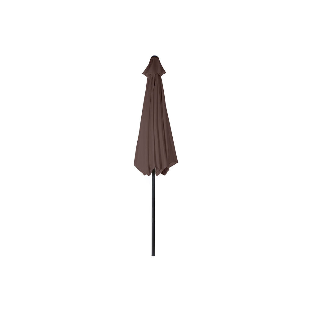 Aurinkovarjo DKD Home Decor Brun Svart Polyester Stål (300 x 300 x 250 cm)
