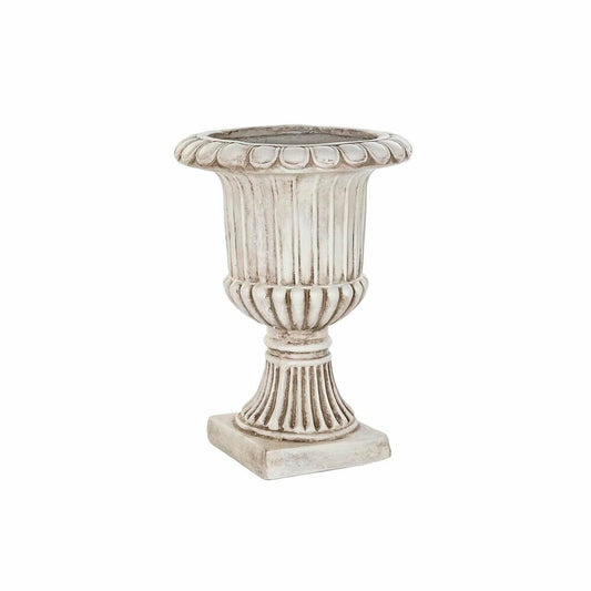 Planter DKD Home Decor Lysegrp Grå 45 x 45 x 61 cm Magnesium (45 x 45 x 61 cm)