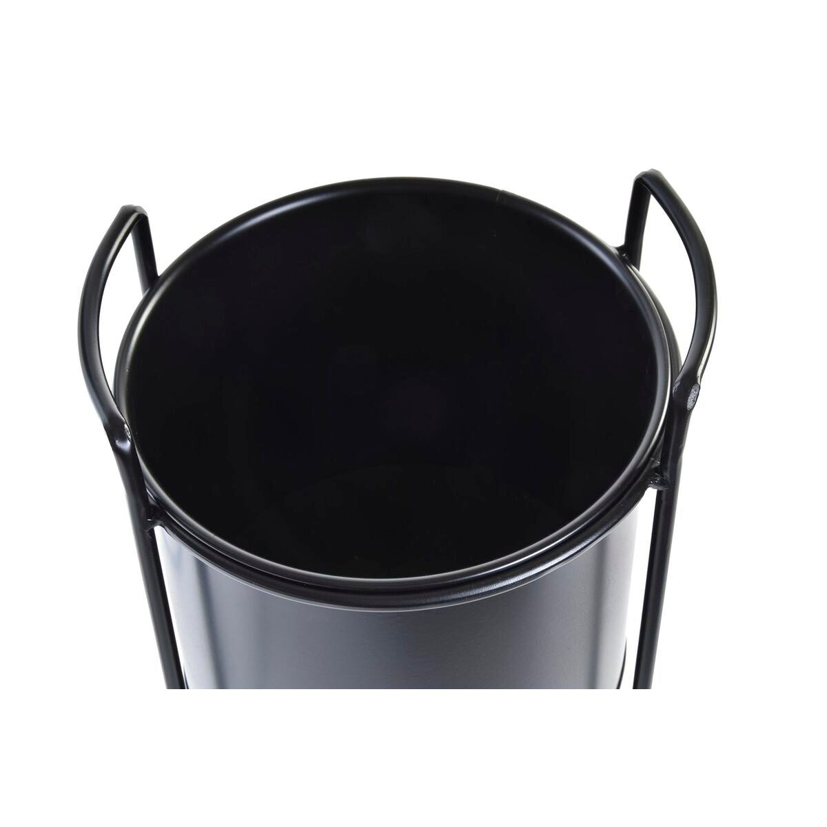 Grytesett DKD Home Decor Svart Metall Moderne (30 x 30 x 80 cm)