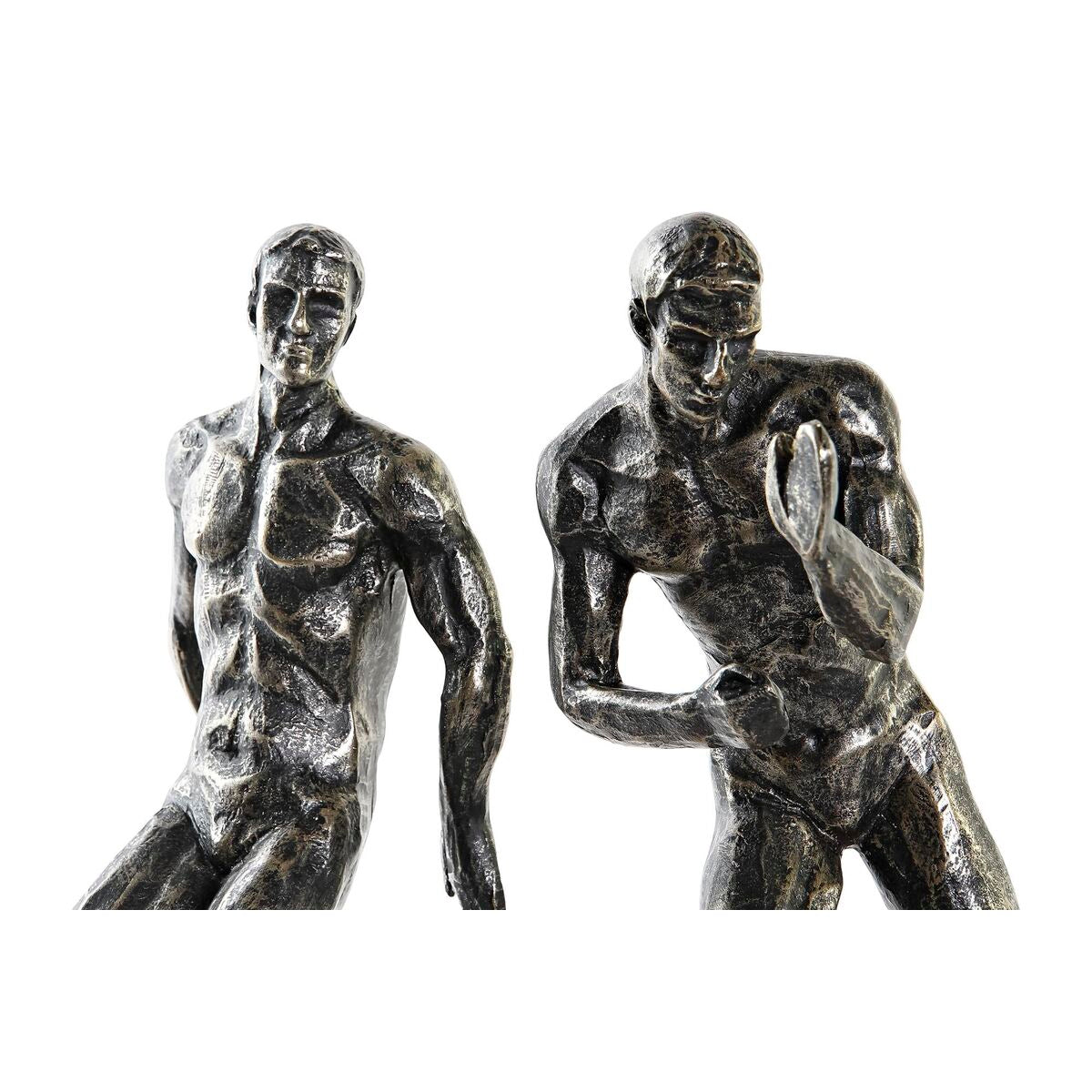 Kirjatuki DKD Home Decor Tre Harpiks Menn (30,5 x 11 x 26 cm)