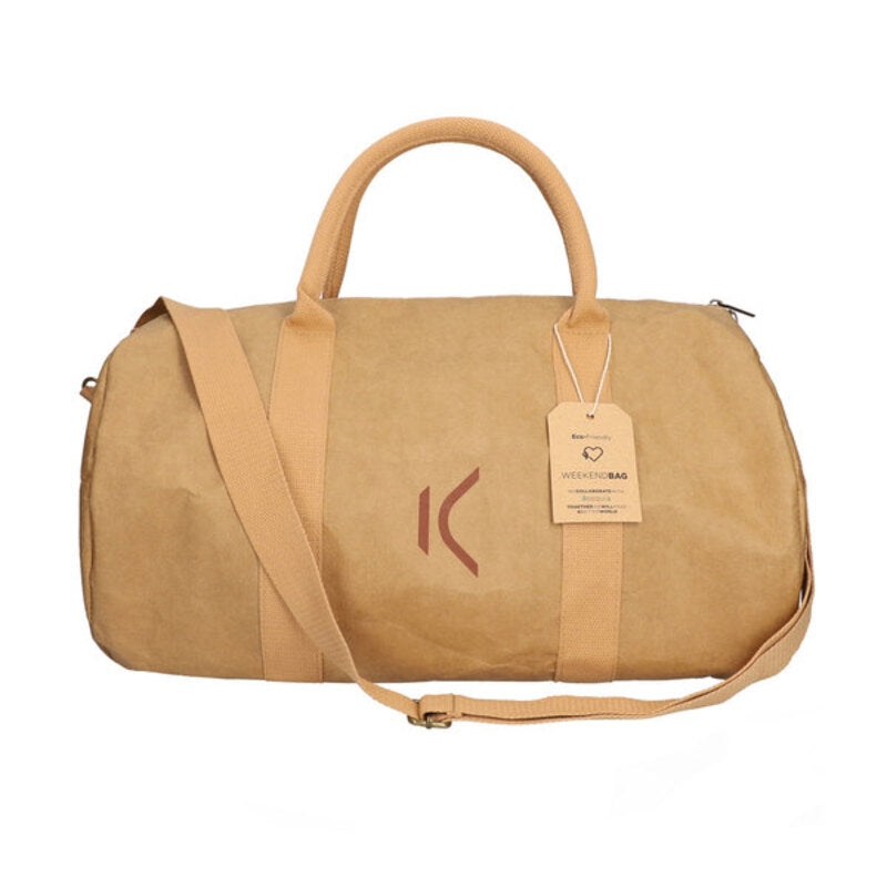 Sportsbag KSIX WeekendBag Eco-friendly kraftpapir Brun
